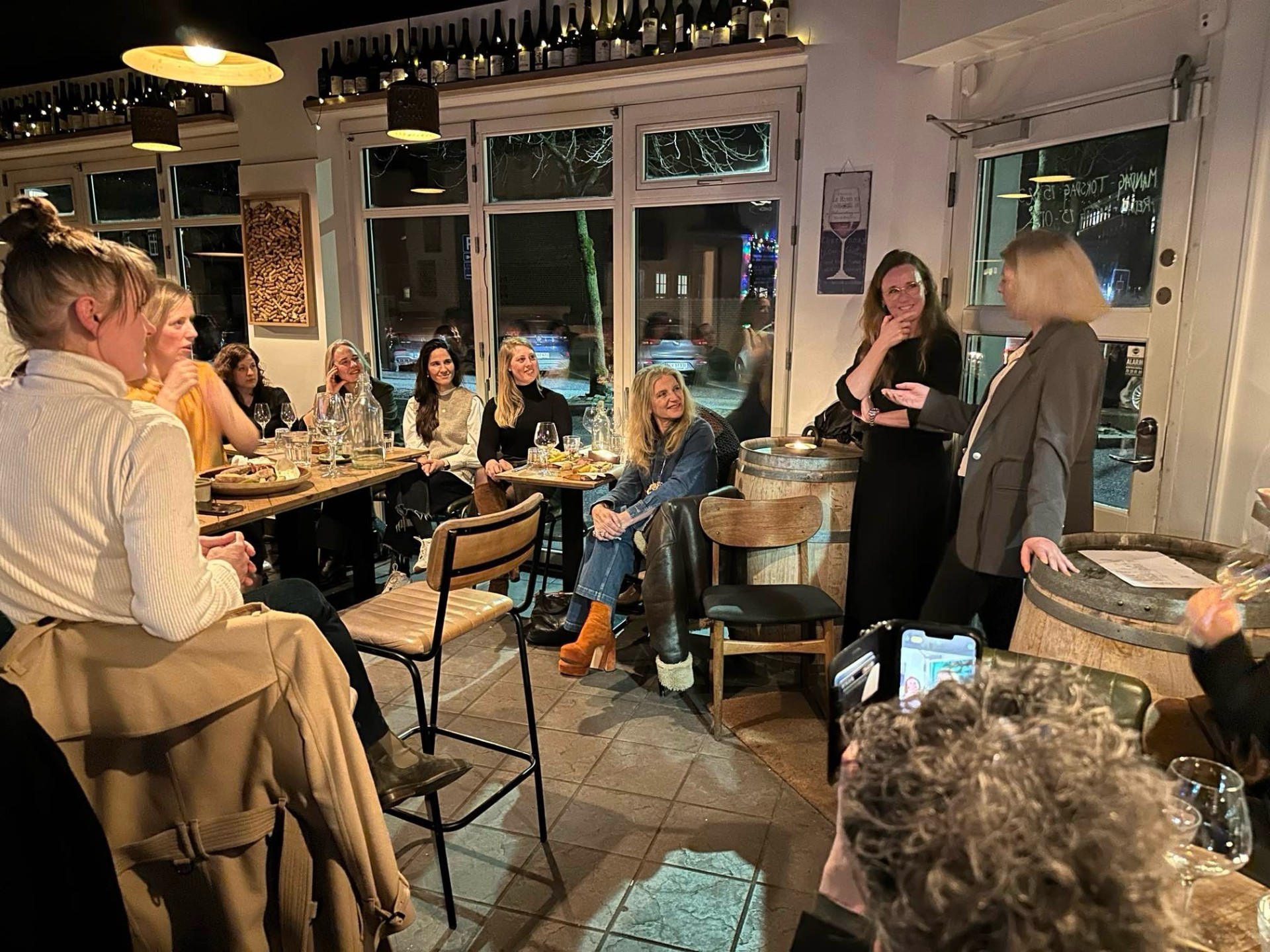 Stemning fra Nytårskur på S'vinbar